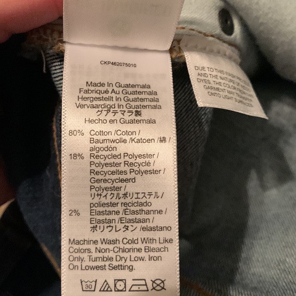 NWT J.Crew High Rise Dark Blue Jeans. Size 30. - Picture 8 of 10